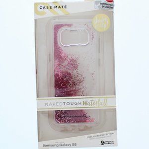 Case-Mate Naked Tough Waterfall Clear Samsung Galaxy S8 Rose Gold